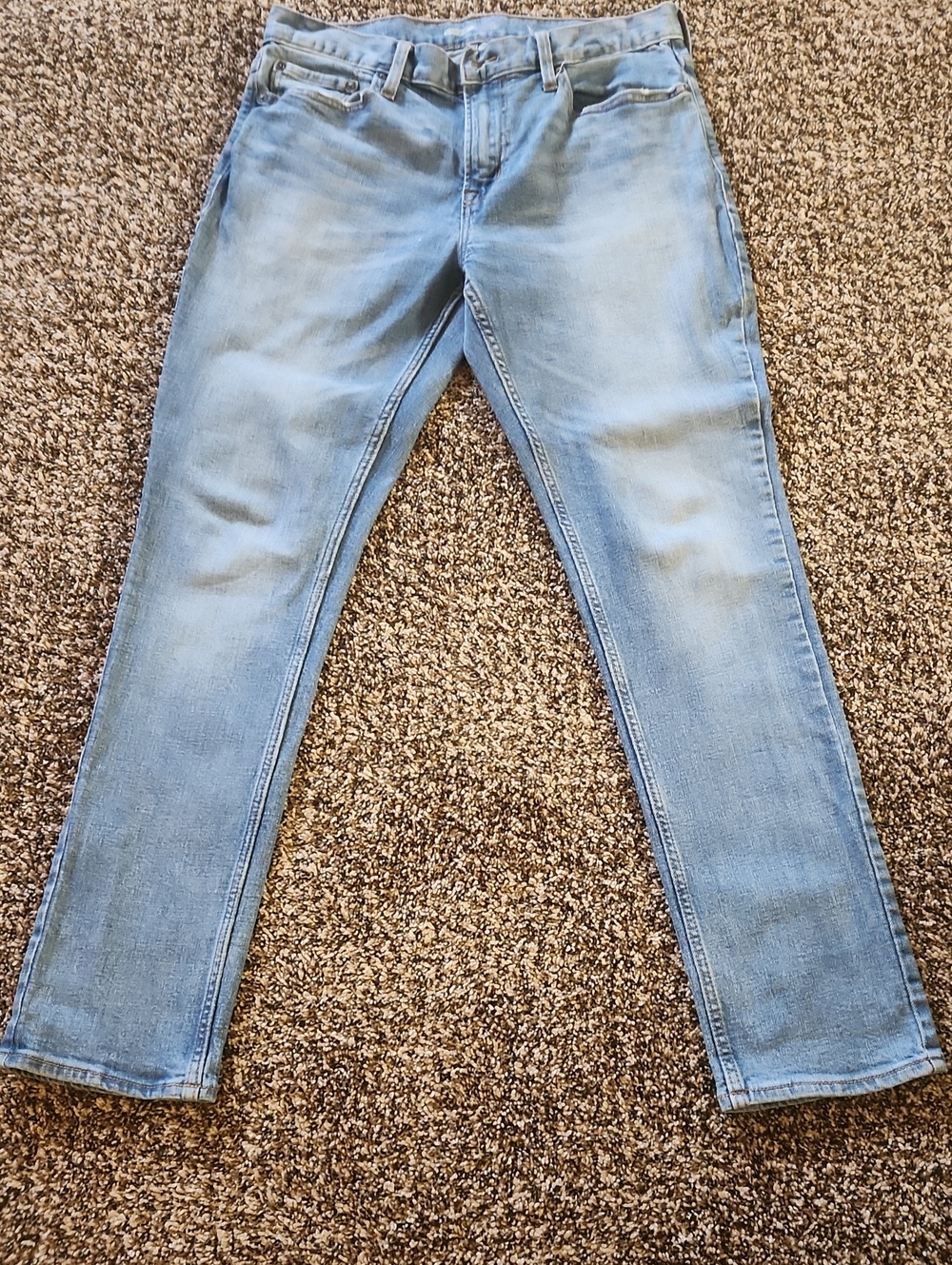 Old Navy Light Blue Slim Straight Jeans for Men Size 33x32